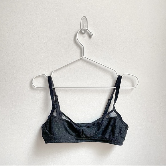 Urban Outfitters Other - Deleting TONIGHT!! Glittery Knotted Front Bra